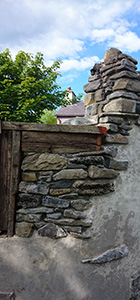 detail of outdoor space